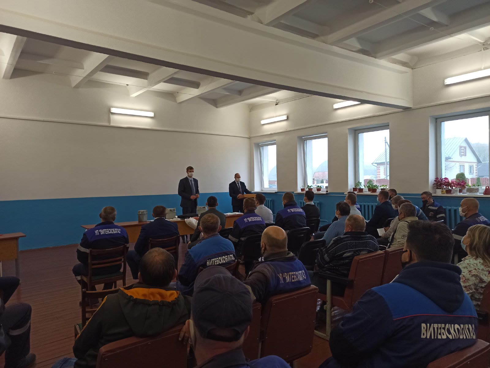 Производственное совещание в ПУ «Витебскгаз»