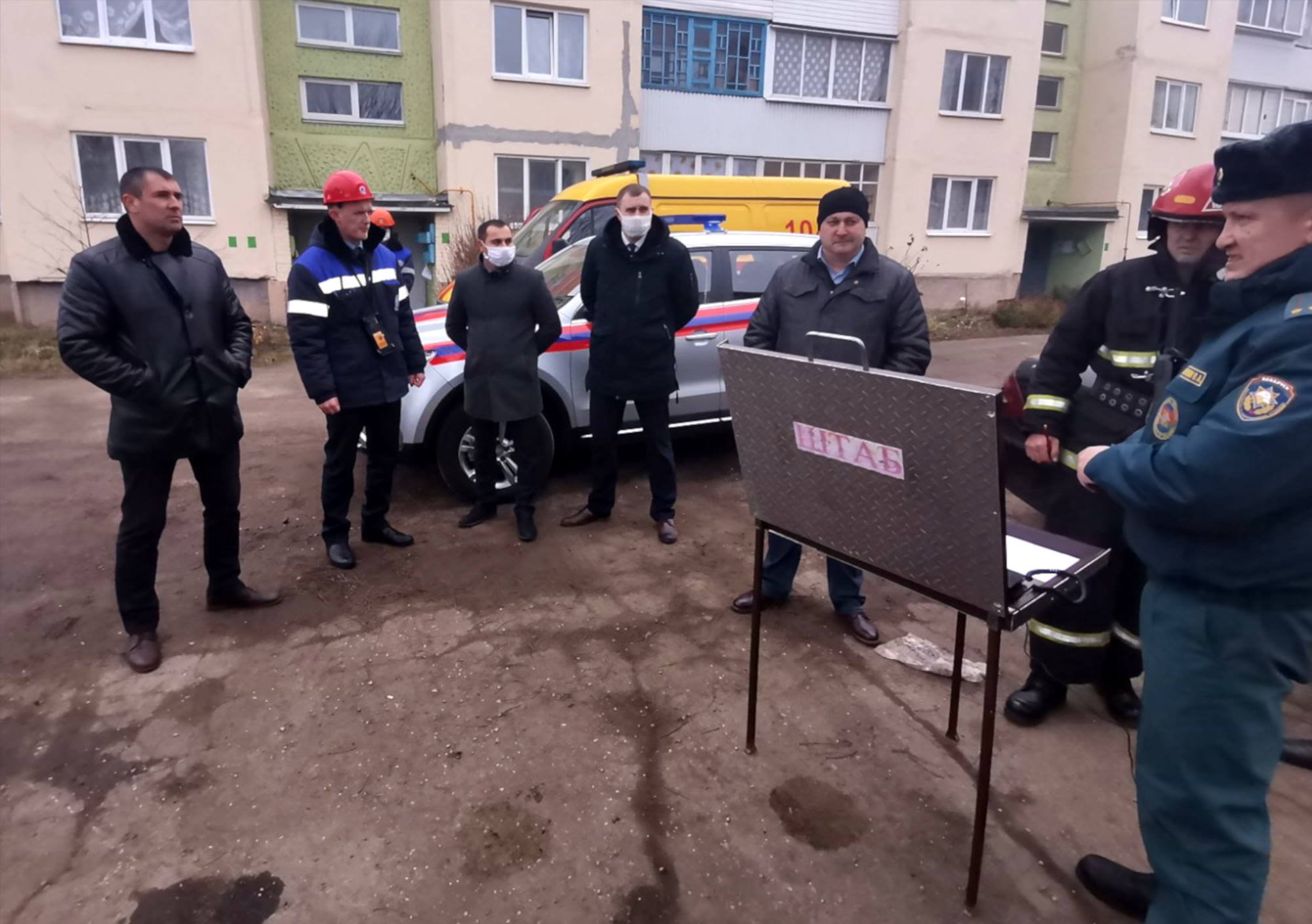 Тренировочное тактико-специальное учение в г.Сенно