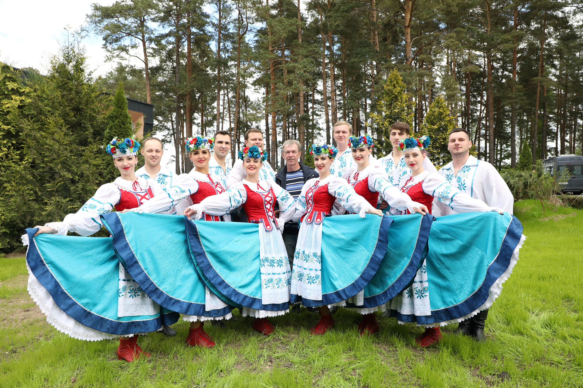 Яркое выступление танцевальных коллективов  УП «Витебскоблгаз» на Браславской земле