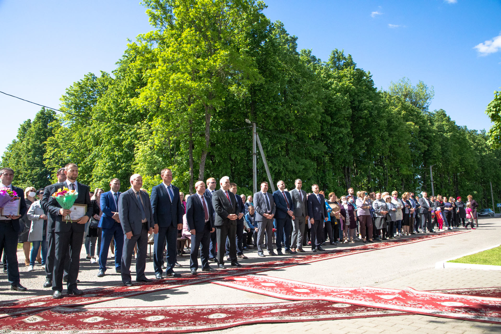 пуск газа в аг.Славное