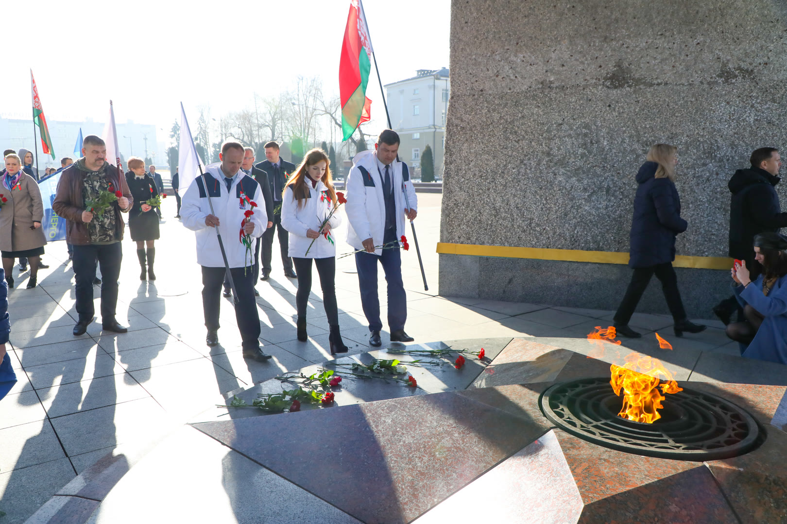 Патриотический автопробег «За Единую Беларусь»