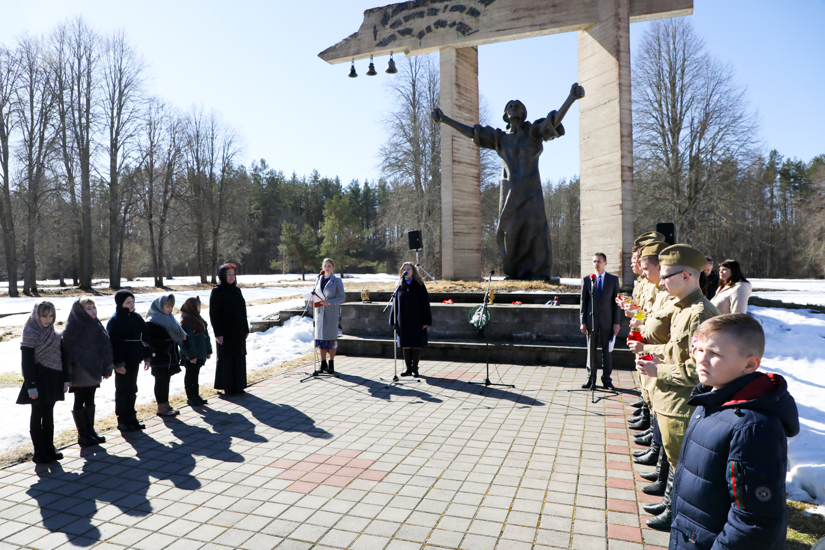 Патриотический автопробег «За Единую Беларусь»