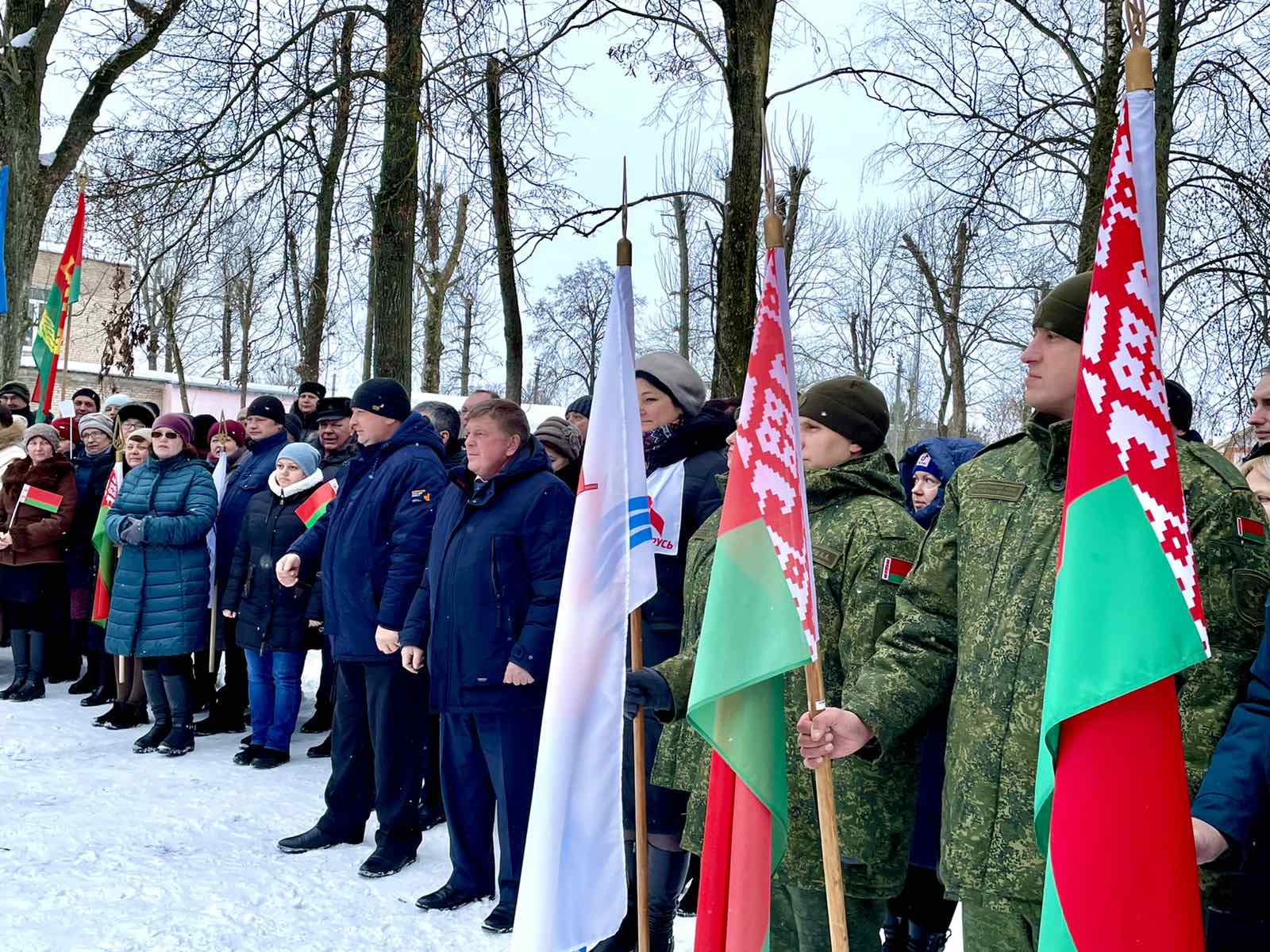 Открытие площадки для занятия воркаутом в г.п.Бешенковичи