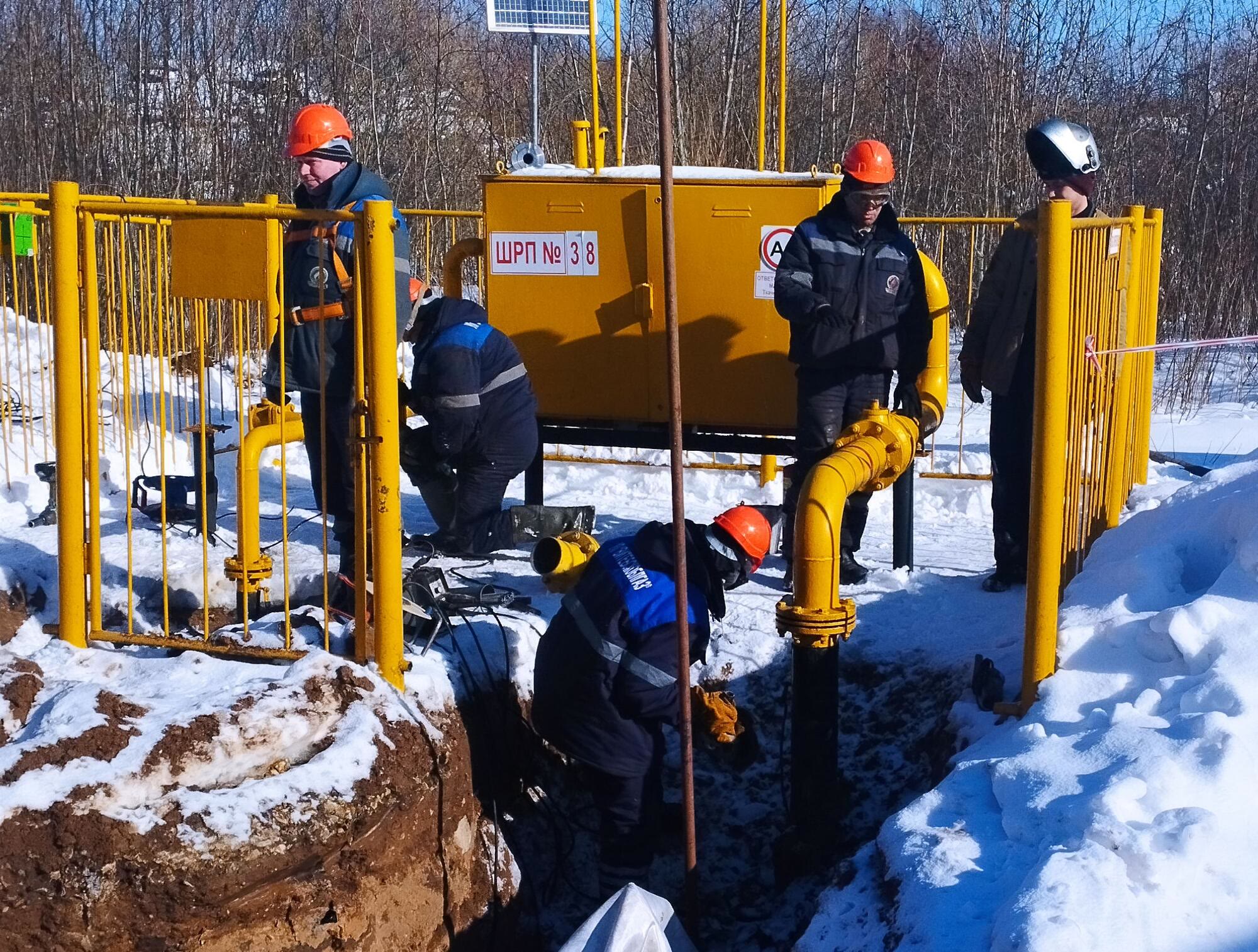 Введение в эксплуатацию двух газораспределительных станций!