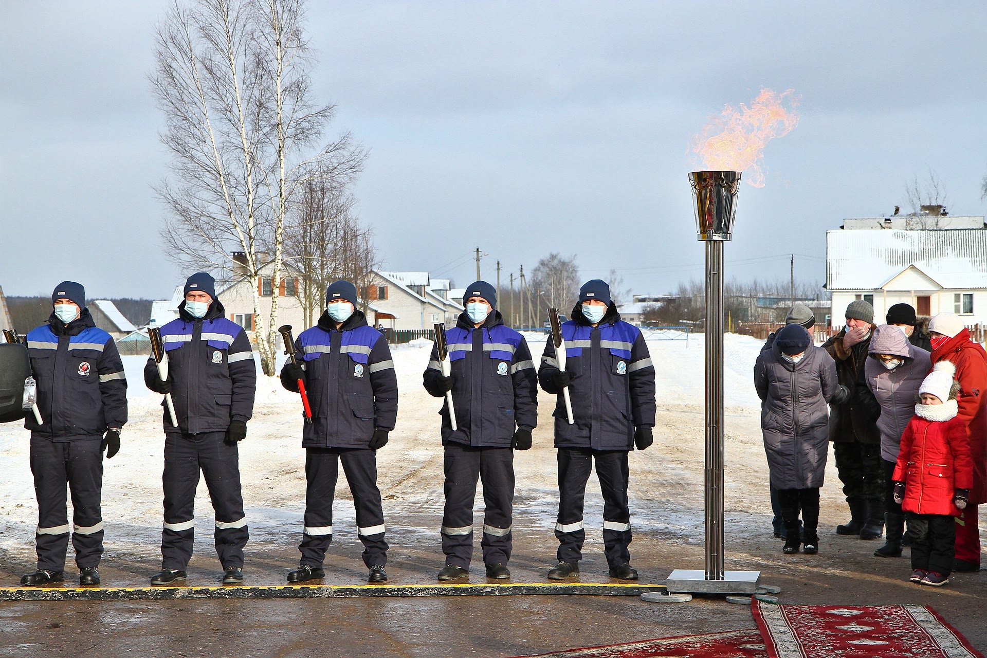 пуск газа Ског