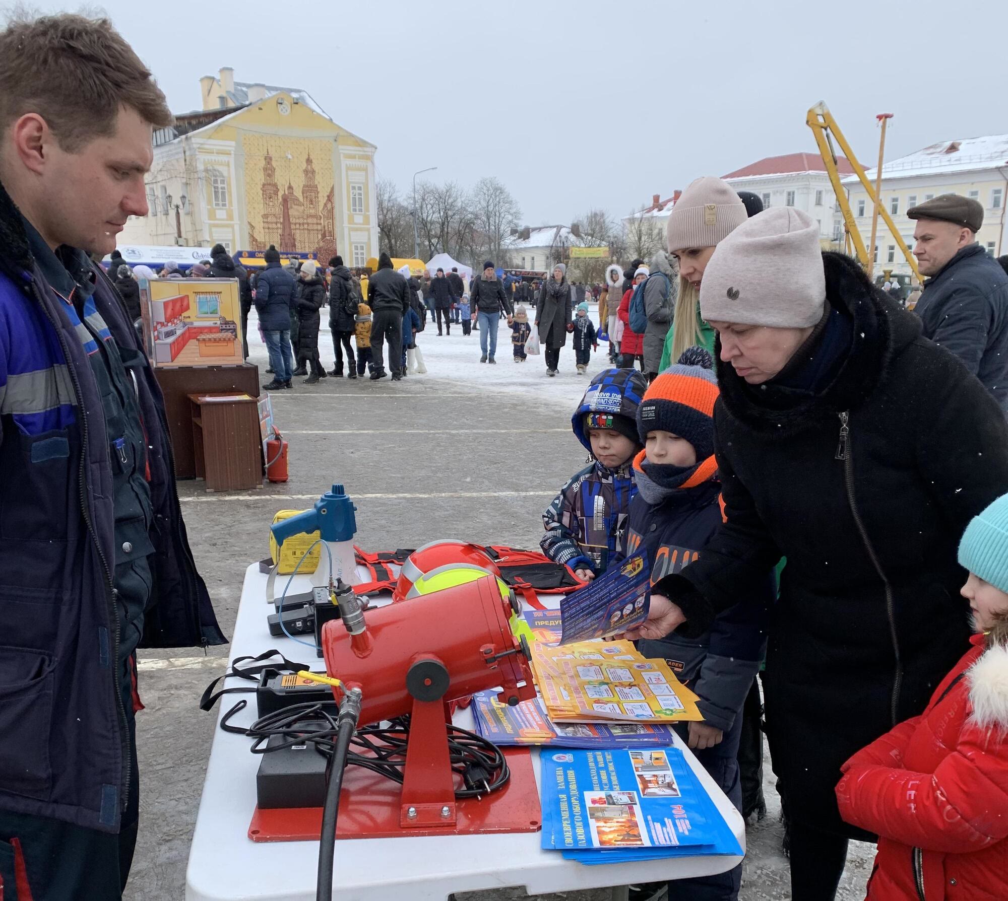 Участие ПУ «Полоцкгаз» в городском празднике «Масленица — 2023»