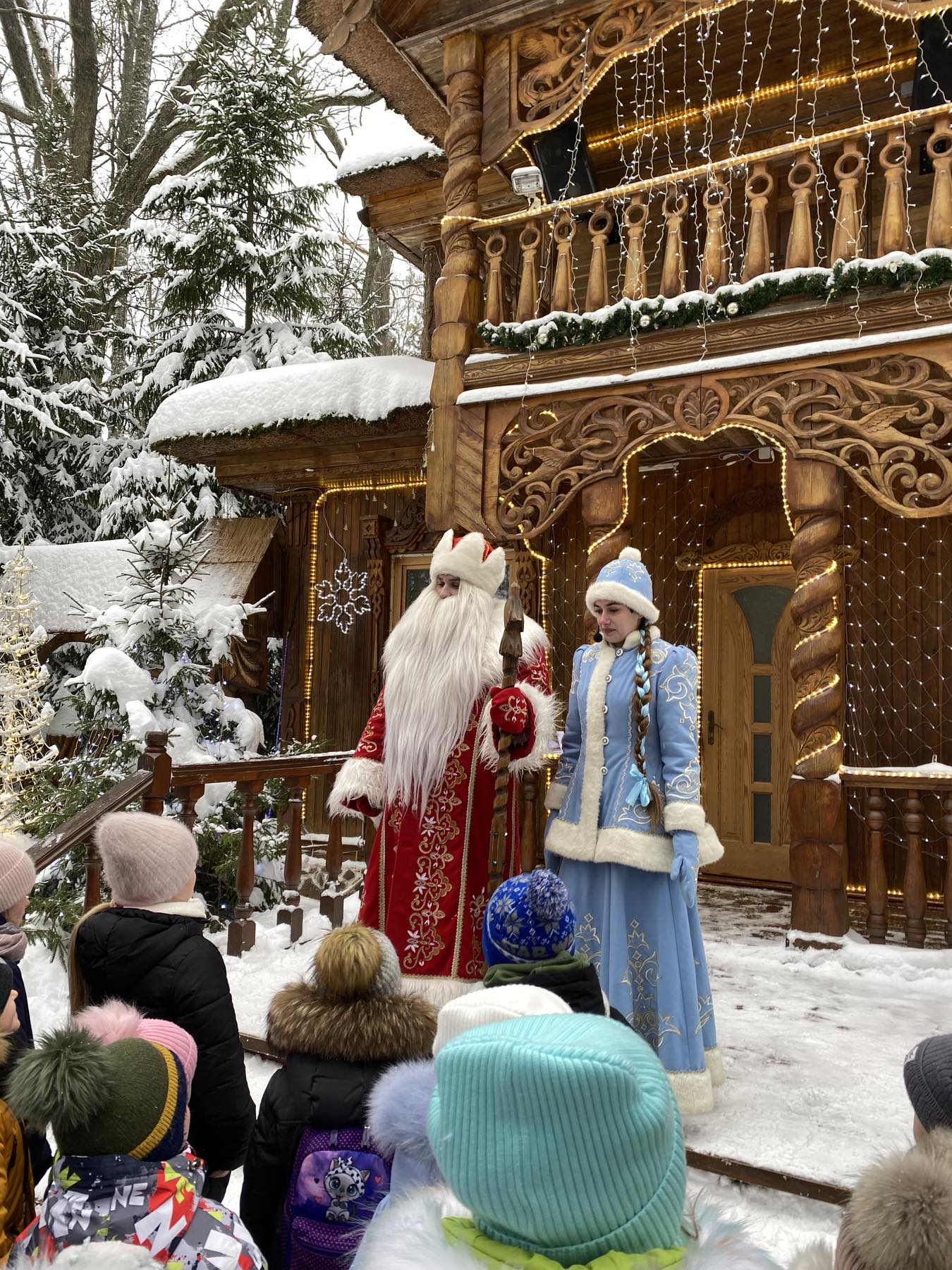 Визит в резиденцию Деда Мороза ПУ "Оршагаз".