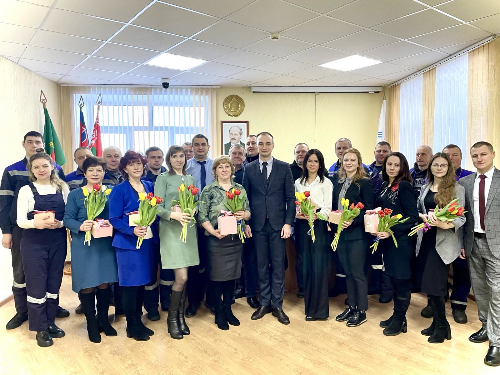 💐Международный женский день в структурных подразделениях УП ”Витебскоблгаз“!