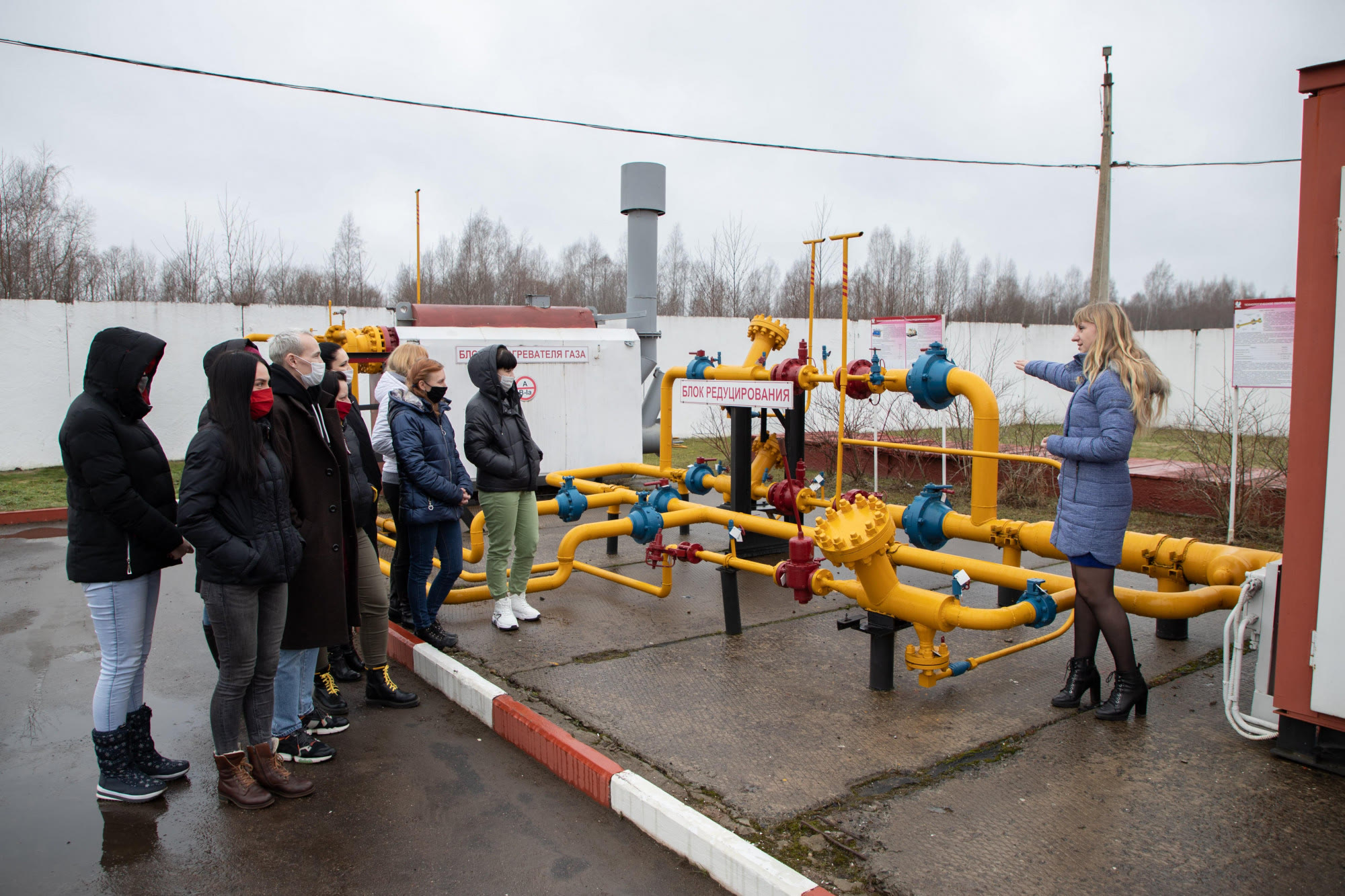 Встреча руководства УП "Витебскоблгаз" со студентами УО «Полоцкий государственный университет»