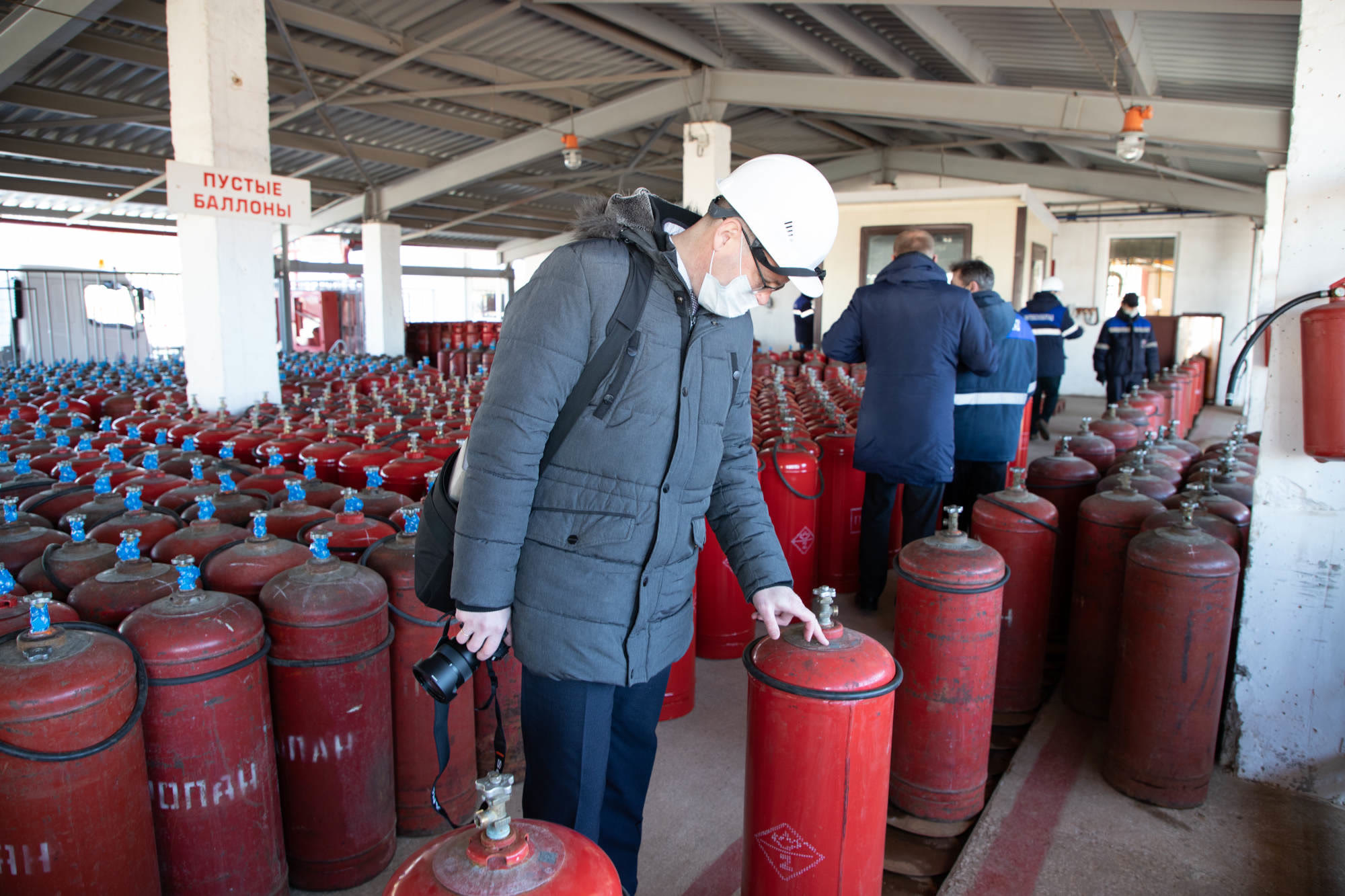 Специалисты УП «Гроднооблгаз» и ОАО «Новогрудский завод газовой аппаратуры» посетили Полоцкую газонаполнительную станцию