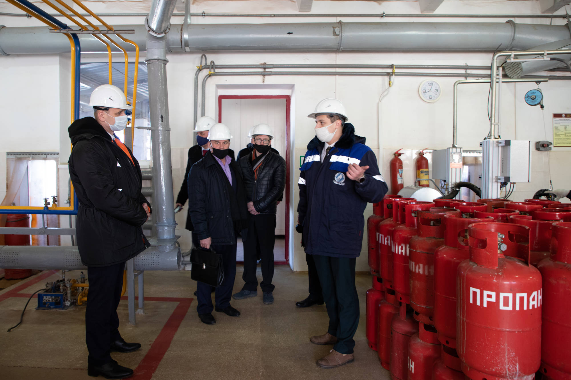 Специалисты УП «Гроднооблгаз» и ОАО «Новогрудский завод газовой аппаратуры» посетили Полоцкую газонаполнительную станцию