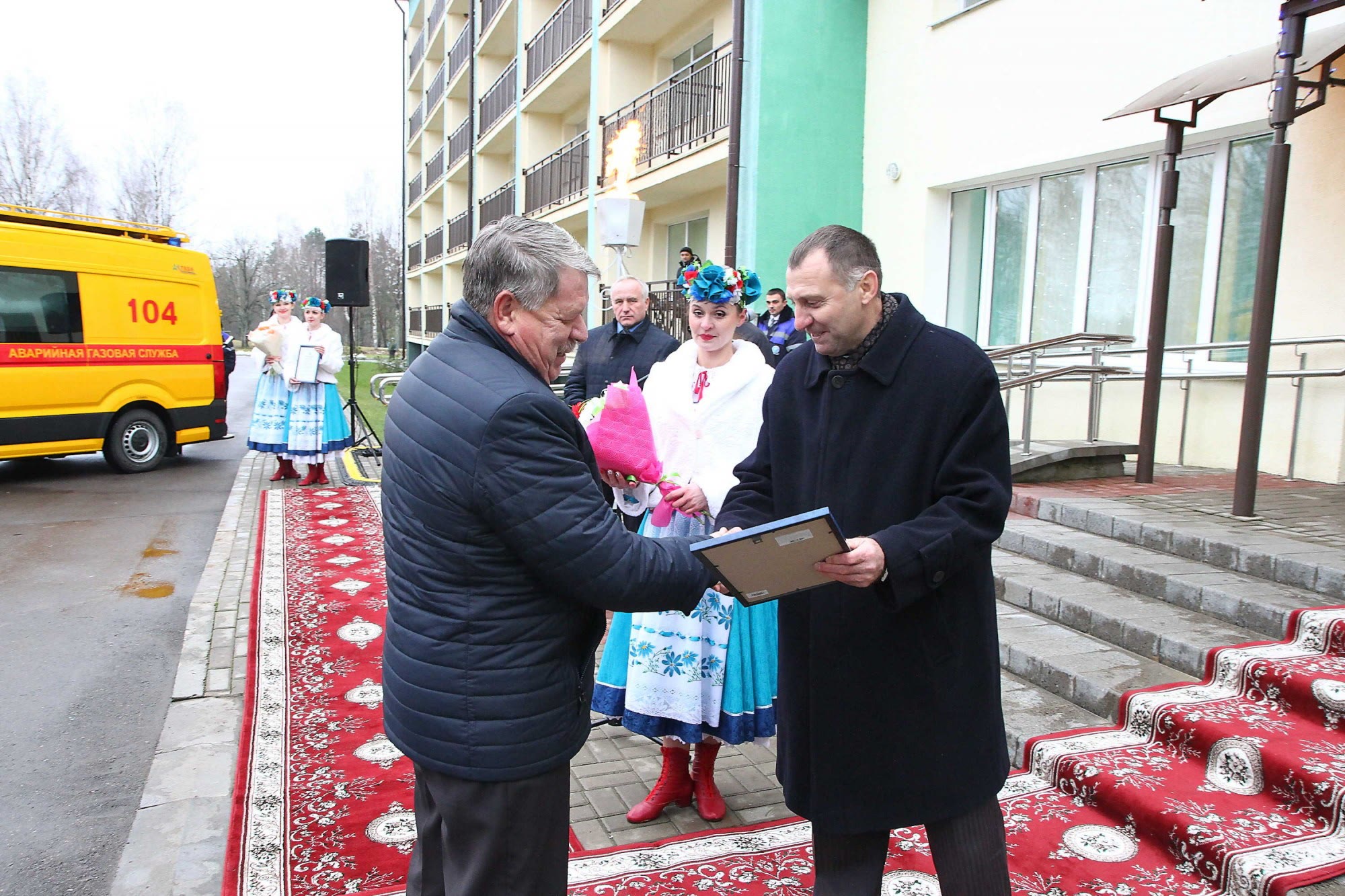 Голубое топливо теперь и в ТОК «Лосвидо»!