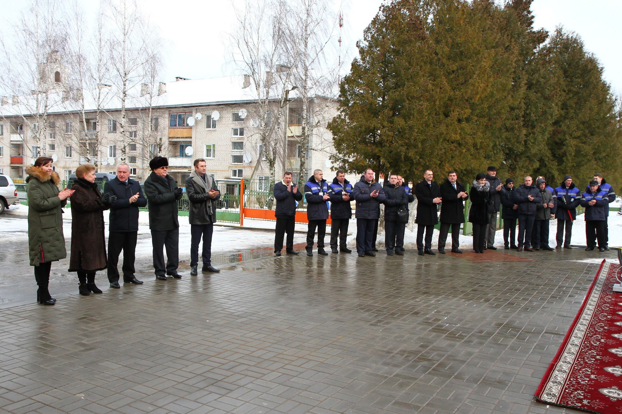 Пуск природного газа в аг.Друя Браславского района