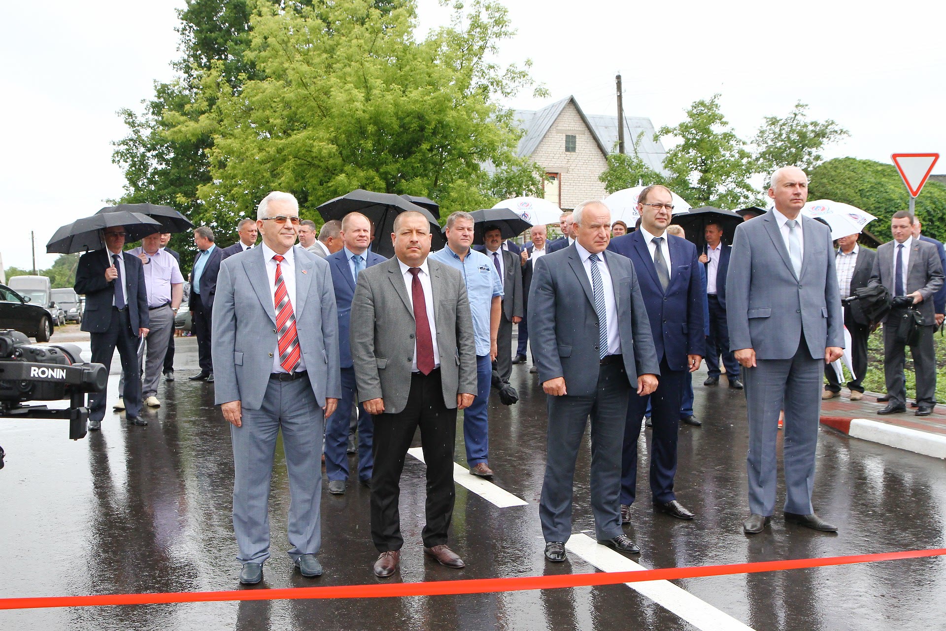 Торжественное открытие учебно-практического центра в СХП «Мазоловогаз»