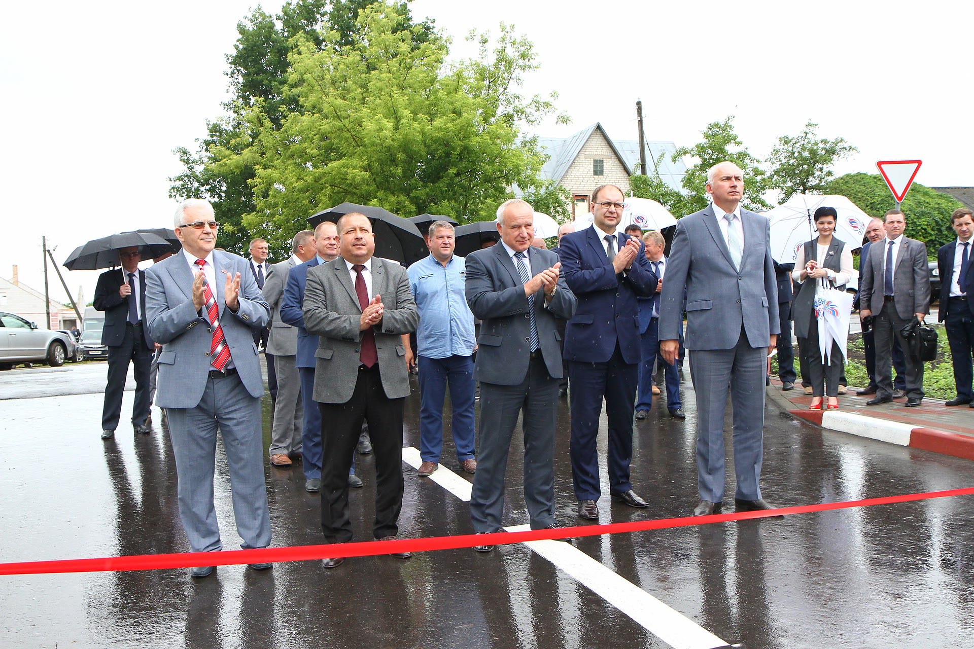 Торжественное открытие учебно-практического центра в СХП «Мазоловогаз»