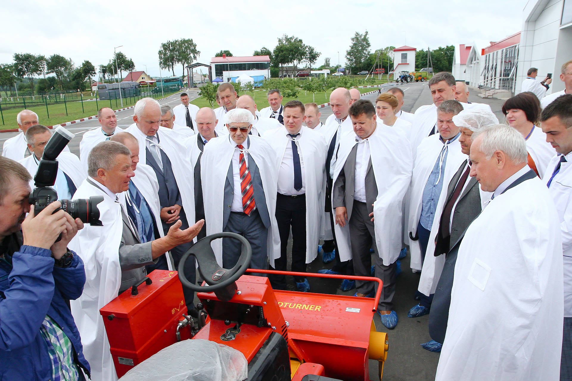 Торжественное открытие учебно-практического центра в СХП «Мазоловогаз»