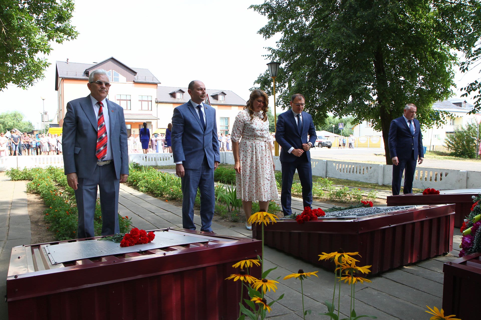 Торжественное мероприятие, посвященное пуску газа в агрогородке Верховье Бешенковичского района