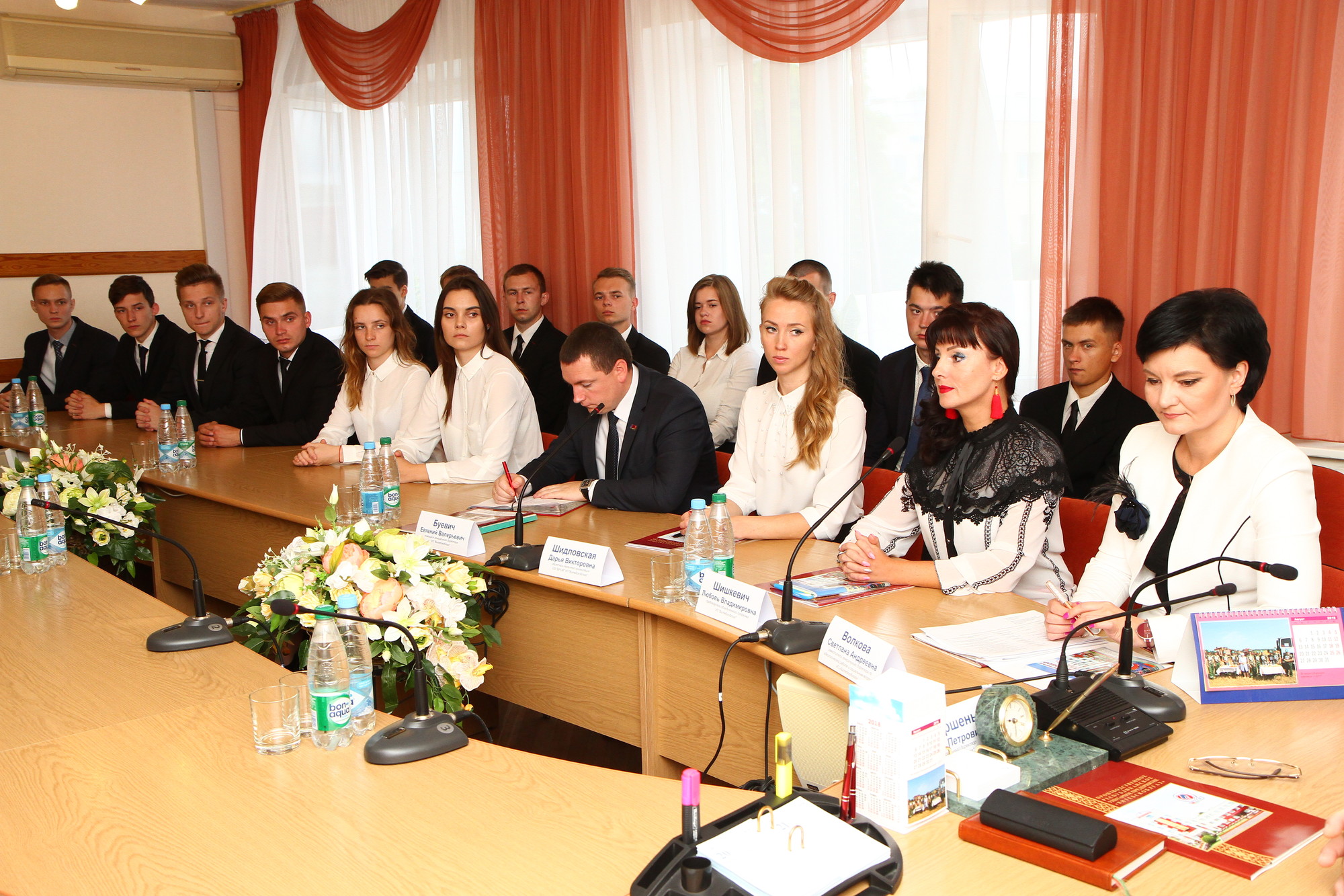 Встреча генерального директора с молодыми специалистами УП "Витебскоблгаз"