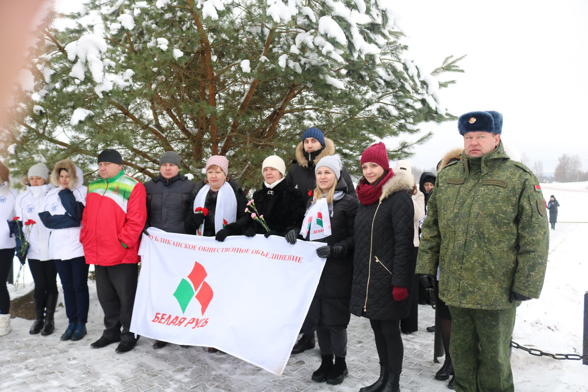 Автопробег в рамках проекта общественного объединения «Патриоты Беларуси» и Федерации профсоюзов Беларуси «Сохраним историю»