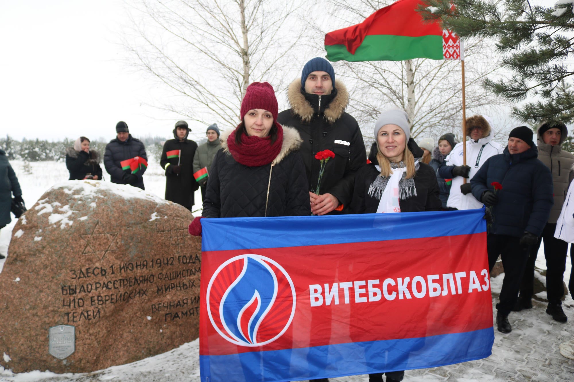 Автопробег в рамках проекта общественного объединения «Патриоты Беларуси» и Федерации профсоюзов Беларуси «Сохраним историю»