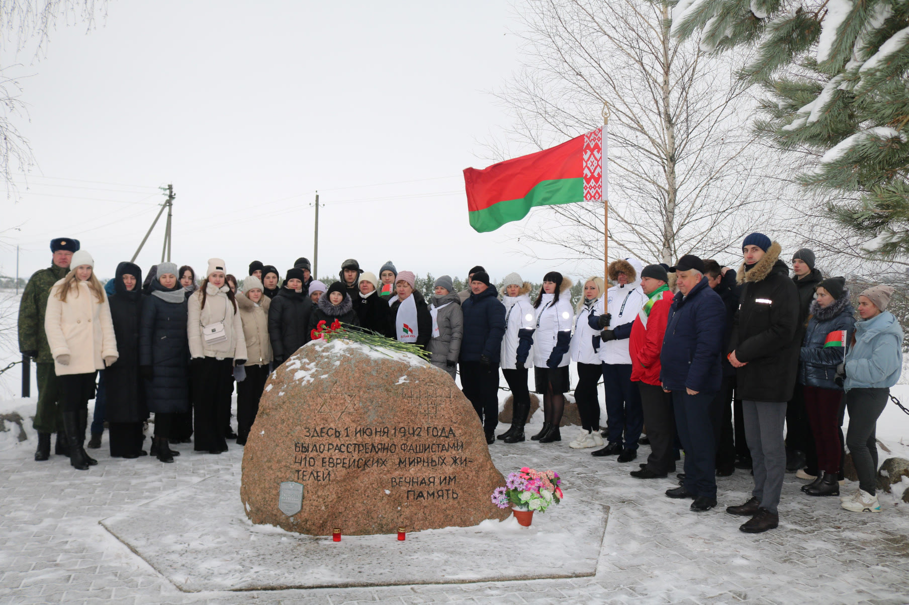 Автопробег в рамках проекта общественного объединения «Патриоты Беларуси» и Федерации профсоюзов Беларуси «Сохраним историю»