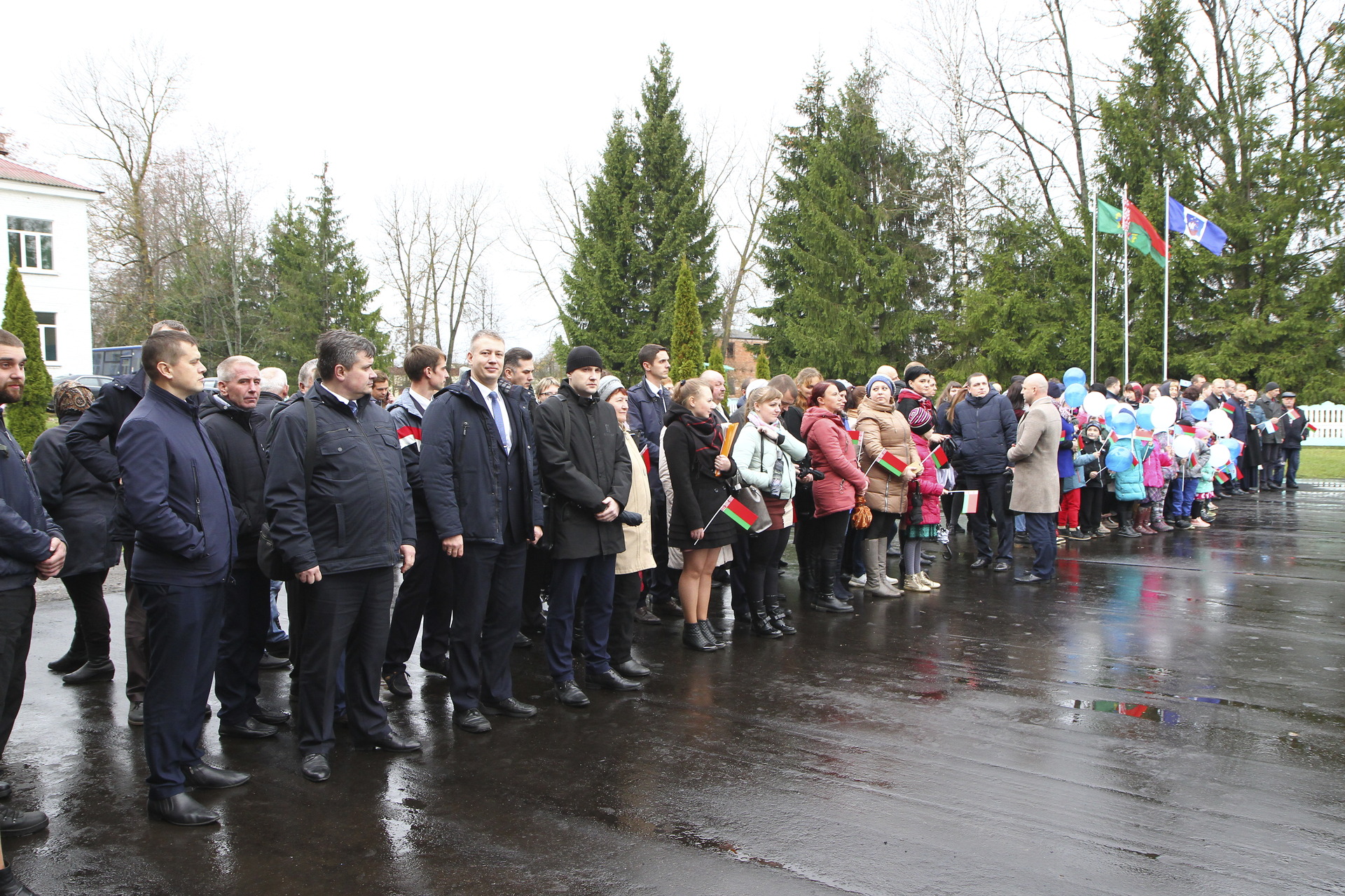 Торжественная церемония пуска газа в агрогородок Горяны Полоцкого района