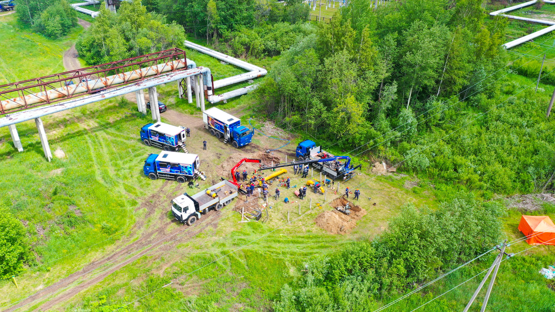 Ремонтная кампания в самом разгаре