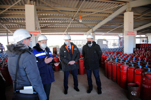 Специалисты УП «Гроднооблгаз» и ОАО «Новогрудский завод газовой аппаратуры» посетили Полоцкую газонаполнительную станцию