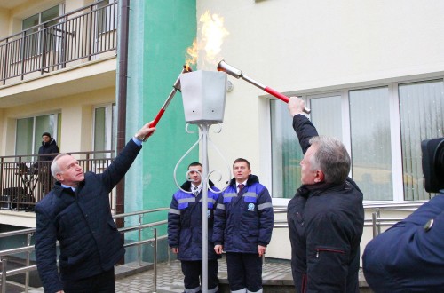 Голубое топливо теперь и в ТОК «Лосвидо»!