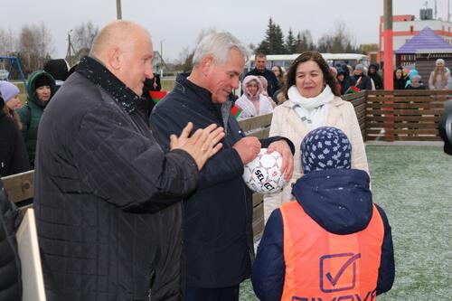 Открытие парка ”Северный“ г. Глубокое.