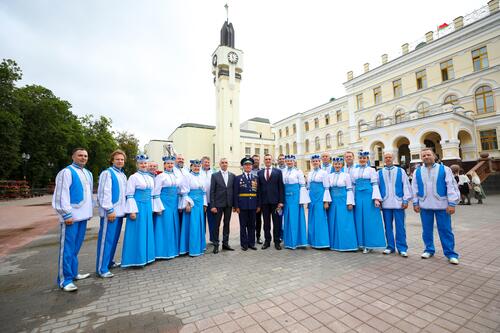 чествование Госу­дарственного флага Республики Беларусь