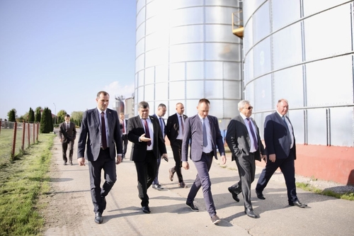 Делегация «Гродноэнерго» посетила СХП «Мазоловогаз»