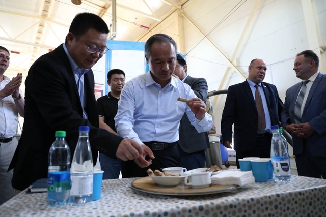 Представители компании King Peng (KHP) ознакомились с ключевыми производственными площадками СХП «Мазоловогаз» УП «Витебскоблгаз».