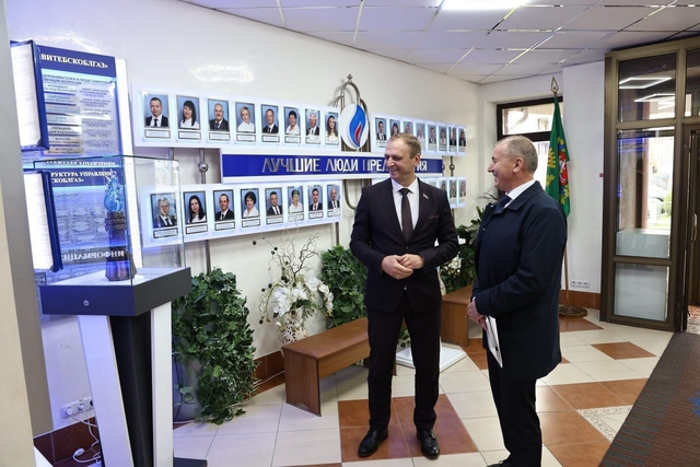  Рабочий визит помощника президента по Витебской области в УП «Витебскоблгаз»