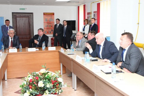 Выездное заседание Президиума Совета ГПО «Белтопгаз» на базе УП «Витебскоблгаз»