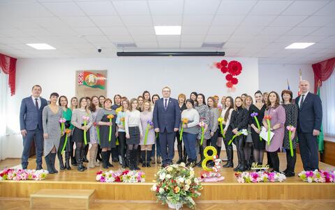 💐Международный женский день в структурных подразделениях УП ”Витебскоблгаз“!