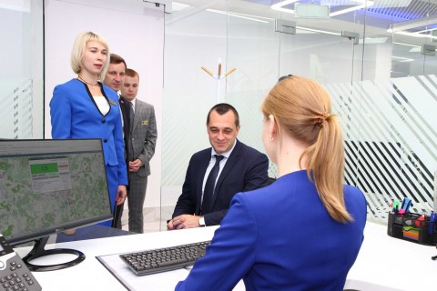 Открытие современного центра по обслуживанию населения  «ГАЗ КЛИЕНТ - ОФИС» УП «Витебскоблгаз»