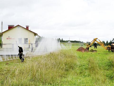 Проверка готовности к чрезвычайным ситуациям в Лепельском РГС ПУ «Чашникигаз»