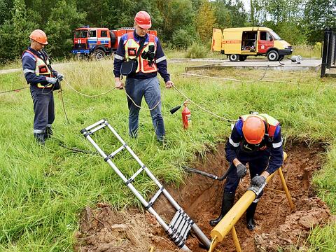 Проверка готовности к чрезвычайным ситуациям в Лепельском РГС ПУ «Чашникигаз»