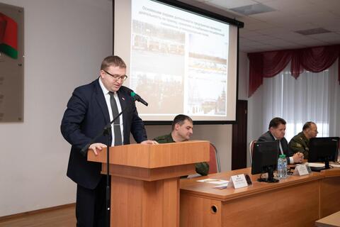 Занятия с руководителями объектов по территориальной обороне в ПУ "Полоцкгаз".