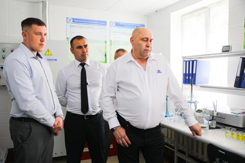 СХП "Мазоловогаз» посетили представители управляющей компании холдинга "Могилевская молочная компания "Бабушкина крынка" 