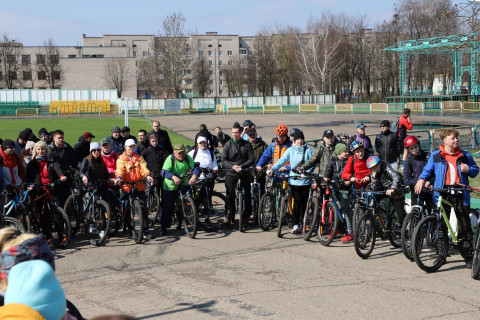 Коллеги из ПУ «Оршагаз» приняли участие в мероприятии, приуроченном Году исторической памяти, по местам боевой славы «Оршанская велопрогулка».