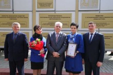 УП "Витебскоблгаз" занесено на доску Почета Витебской области