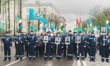 Работники УП «Витебскоблгаз» приняли участие в шествии, посвященном Дню Победы