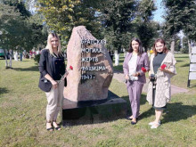 участие в мероприятиях, посвященных 78-ой годовщине гибели глубокского гетто