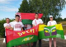 Участие в областном пешеходно-водном походе для работающей молодежи на Полотчине.