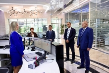 В рамках рабочего визита председатель Профсоюза Белэнерготопгаз Александр Кравченко познакомился с объектами  УП "Витебскоблгаз".