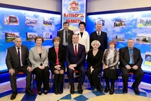 Теплая, предновогодняя встреча. 