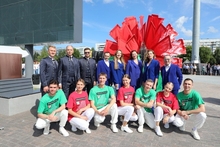 Творческие коллективы УП «Витебскоблгаз» выступили на торжественной церемонии в честь 86-летия Первомайского района